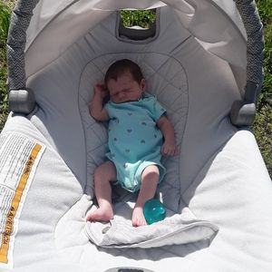 Baby portable bassinet carrier